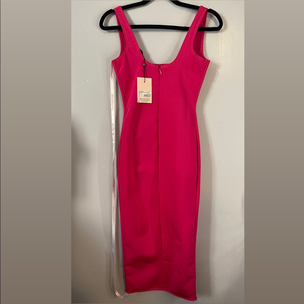 Over the knee dress